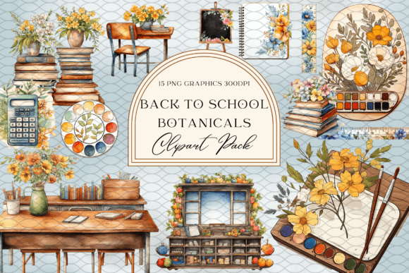 Capturing Nature's Classroom: The Back to School Botanicals Sublimation Collection