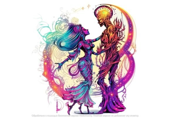 Cosmic Psychedelic Dance: A Guide to Using This Unique Design Asset