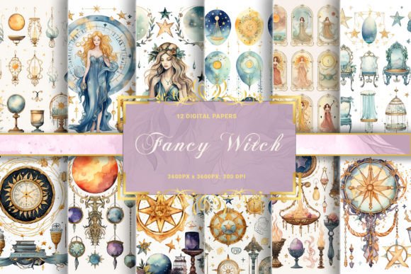 Fancy Boho Celestial Crystal Witch Tarot: A Designer's Guide