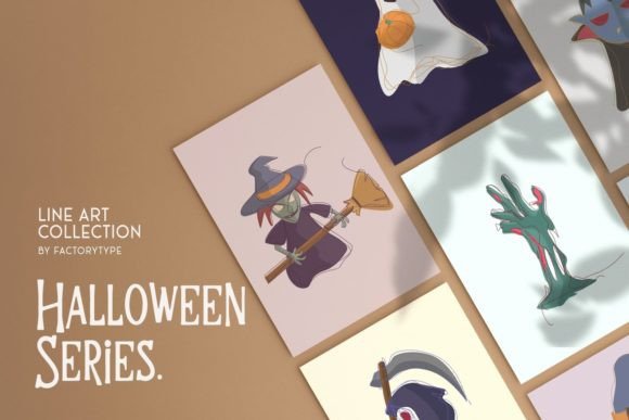 Halloween Illustration: A Stylish Vector Toolkit for Spooky Season Projects