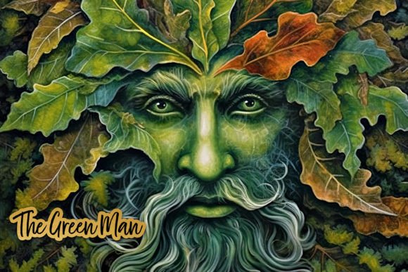 The Green Man Celtic Pagan Leaf Motif: Unearthing Ancient Magic