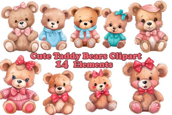 Watercolor Teddy Bear Clipart: A Designer's Guide to Whimsical Branding