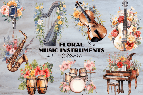 Where Melodies Bloom: The Art of Floral Music Instruments